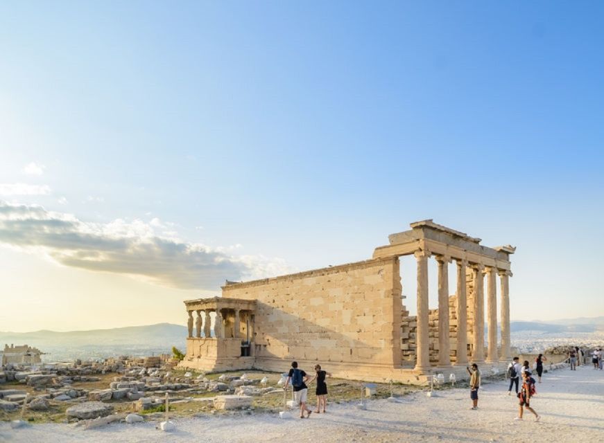 Athens: The Acropolis Walking Group Tour with a French Guide - Temple of Athena Nike and the Propylaea gateway: the “wow” arrives early