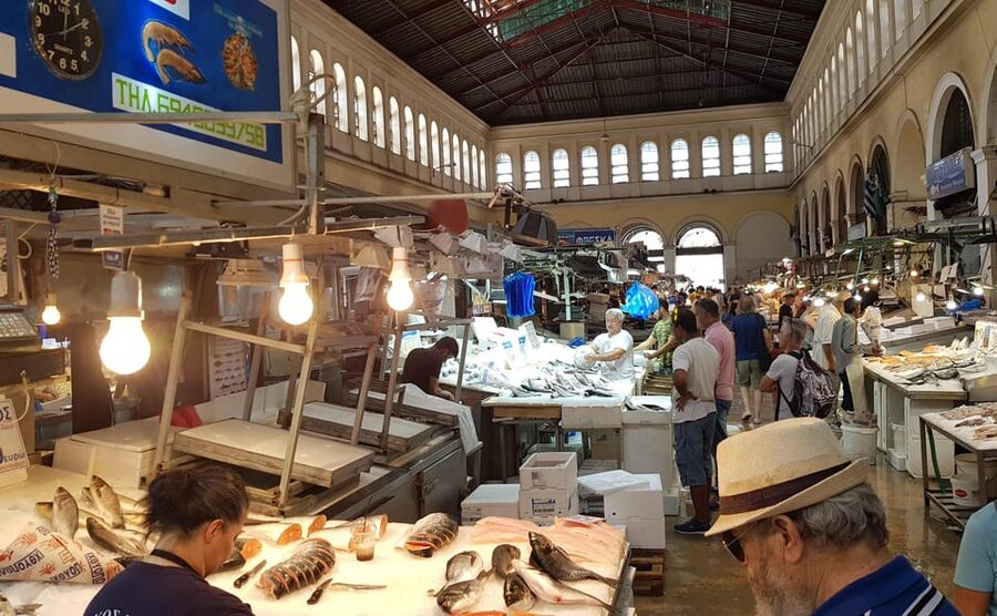 Athens: Traditional Greek food tour in hidden spots - Two meze meals plus wine from the barrel and ouzo or rakia