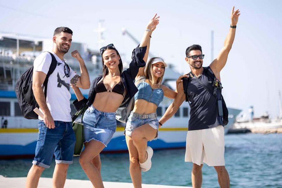 Athens: VIP Swimming Cruise to three islands - Metopi Island: short, scenic, and good for quick photos