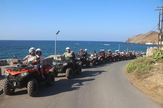 Bali Rethymno Panormo half day quad safari adventure - Melidoni Cave Break: A Planned Pause From the Dust
