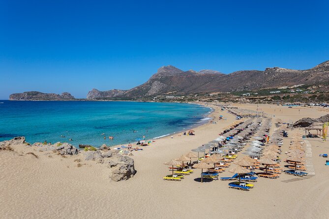 Balos & Falassarna Beach - Jeep Tour with Loungers and Lunch - Why Falassarna is the swimming focus: comfort, conveniences, and crowds