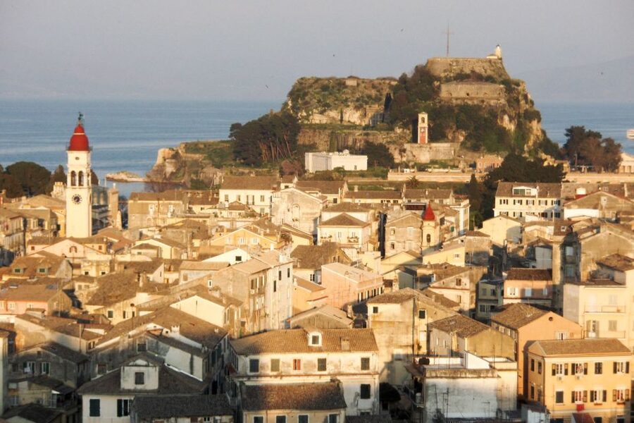 Best of Corfu Private Minibus Tour - The West Coast Return: Lakones, Bella Vista, and Route Views