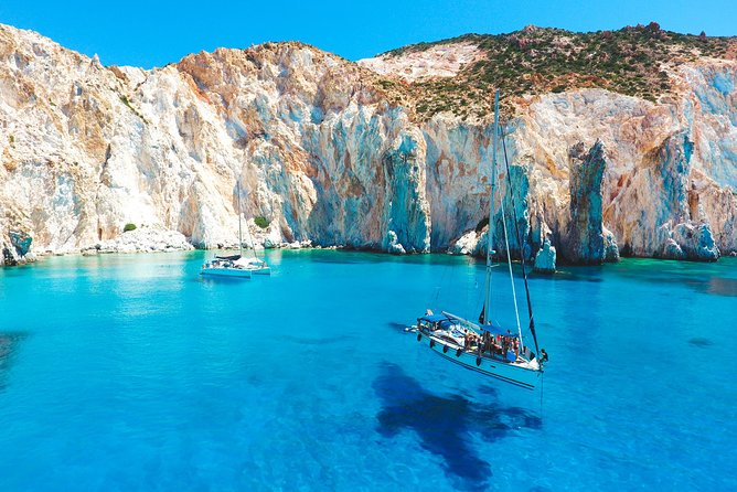 Best of Milos and Poliegos Catamaran snorkelling Cruise with BBQ - Quick Take Before You Go