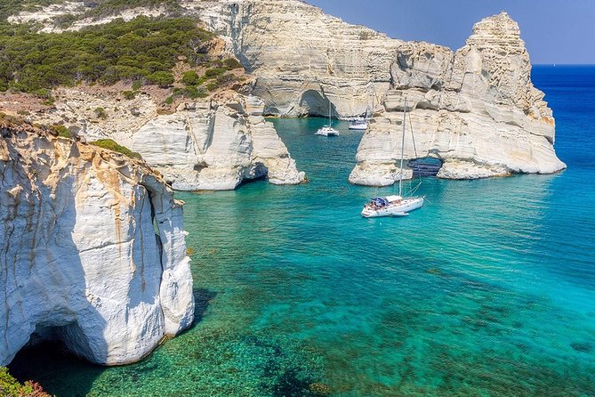 Best of Milos and Poliegos Catamaran snorkelling Cruise with BBQ - Kleftiko: Pirates, Caves, and the Hour-Plus That Justifies the Cruise