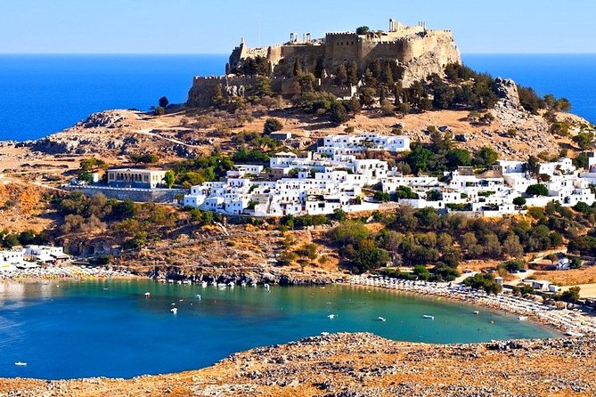 Boat Trip to LINDOS with Swimming Stops at Anthony Quinn's & Tsambika Bays - Lindos Harbor and the Acropolis Climb: 3 Hours That Go Fast
