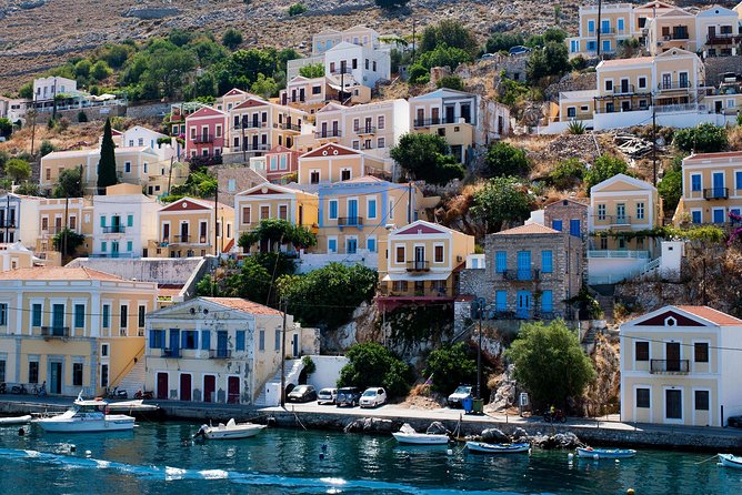 Boat Trip to Symi Island with swimming stop at St George Bay - Symi town time, how to spend your free three hours