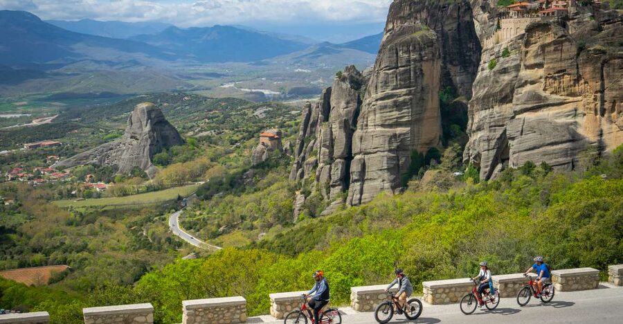 Breath-taking Monasteries Morning E-Bike Tour - How the guide turns the views into something you remember