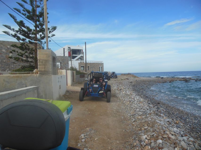 Buggy safari Crete (Transfer and lunch) analipsi- hersonisos - Vrahasi and the ethnic museum, plus the Moni Agiou Georgiou stop
