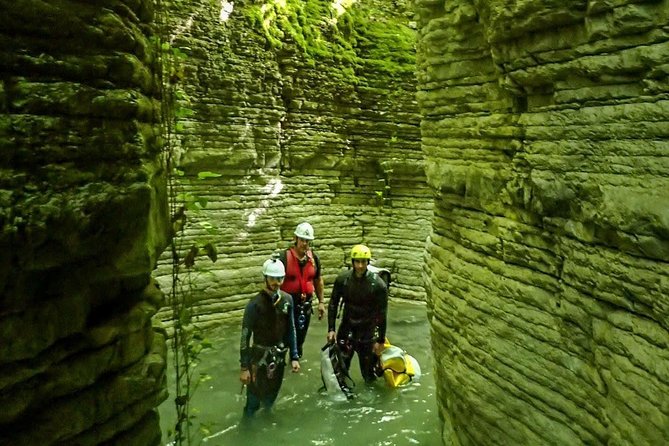 Canyoning trip at Zagori area of Greece - Section A - Safety: what guides do that you can actually feel