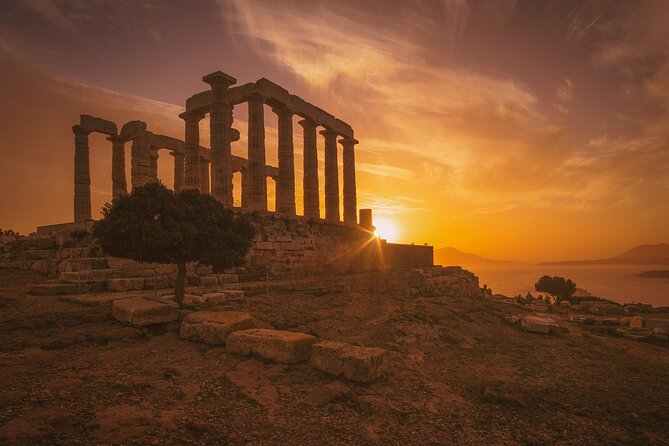 Cape Sounion and Temple of Poseidon Half-Day Small-Group Tour from Athens - Sounio Beach break: swim if it’s in season, relax either way