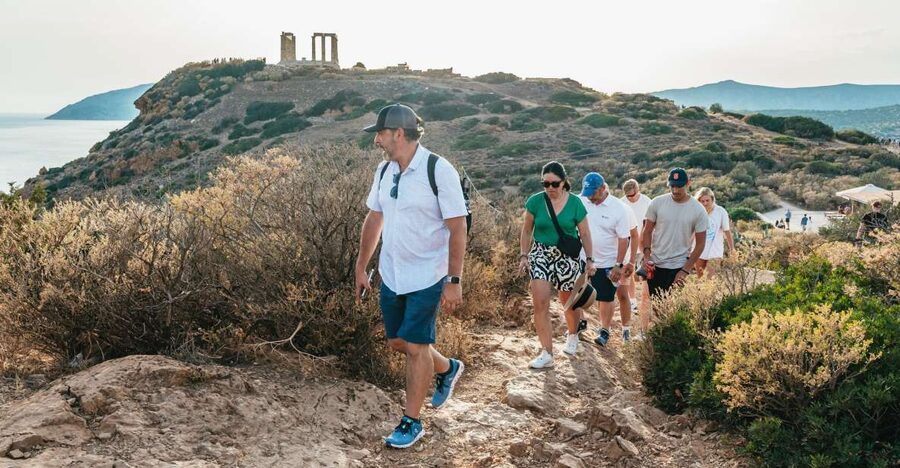 Cape Sounion & Temple of Poseidon: Small Group Tour - Athens pickup to the first coast views