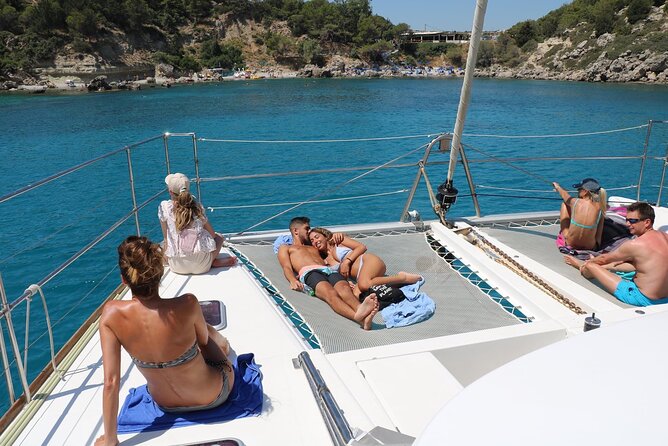 Catamaran Cruises Rhodes - 6 Hours Day Cruise ALL INCLUSIVE - Afandou Beach Lunch Stop: Swims Plus a Proper Midday Meal