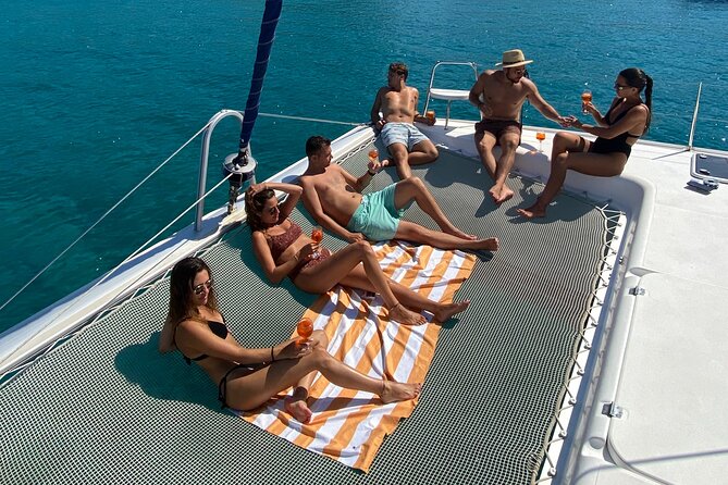 Catamaran Full-Day of Milos and Poliegos With Lunch & BBQ - Cape Vani start: caldera clues plus old manganese mining