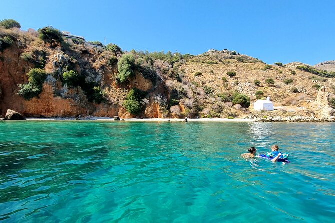 Chania: Boat Rental Almyrida - Your 8-Hour Private Cruise Around Souda Bay and Akrotiri