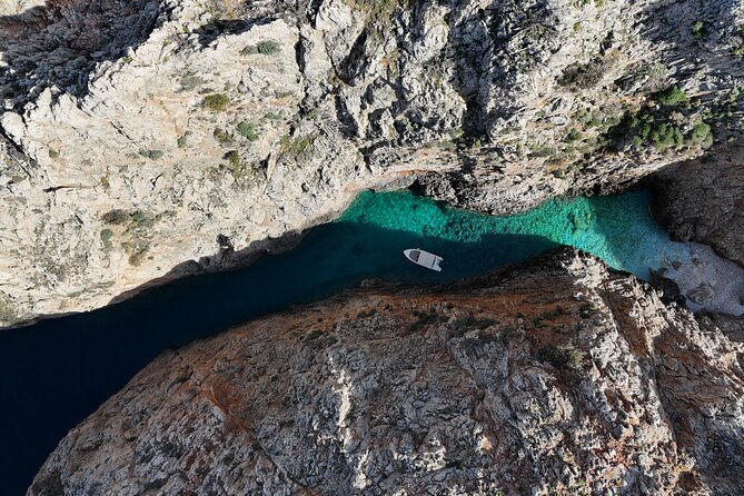 Chania: Boat Rental Almyrida - Snorkeling Gear Plus Maps With Secret Spots