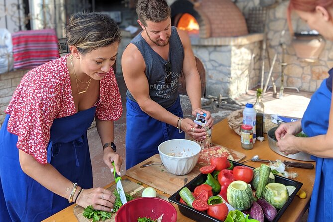 Chania Cooking Class-The Authentic Enjoy traditional Cretan meal - Alcohol, soft drinks, and portion expectations