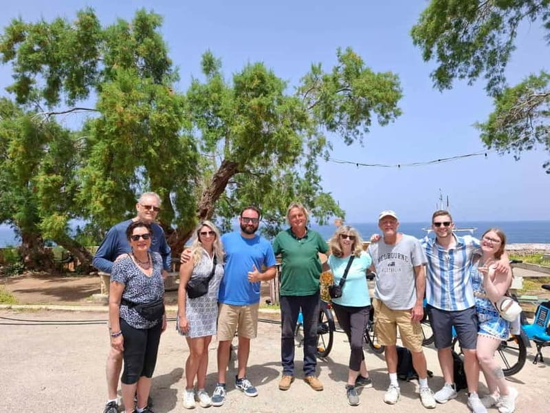 Chania: E-Bike City Highlights Tour - Koum Kapi Beach: set the tone with sea views