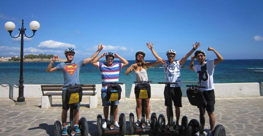 Chania Exploration Segway Tour - Nea Chora: the sandy beach stop that breaks up the sightseeing