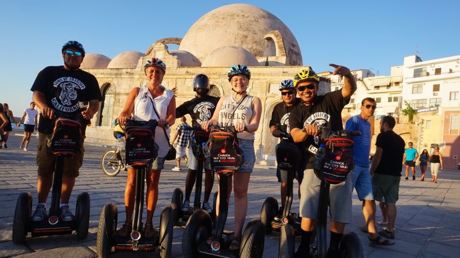 Chania Exploration Segway Tour - Safety and comfort: helmets, headset, and real practice