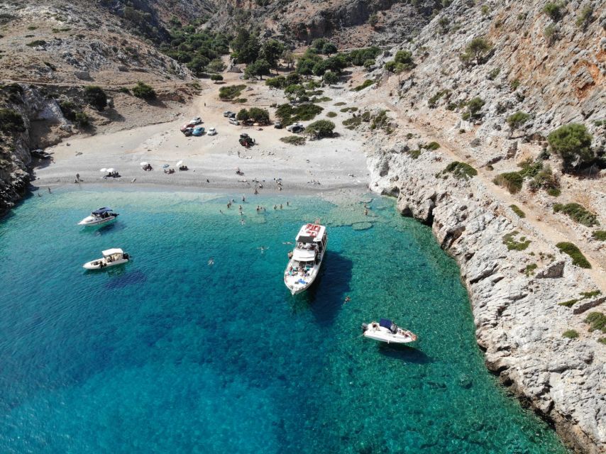 Chania: Menies Beach & Chironisia Bay Cruise with Snorkeling - Why This Cruise Works: Two Quiet Coves, Not Just One Pretty Stop