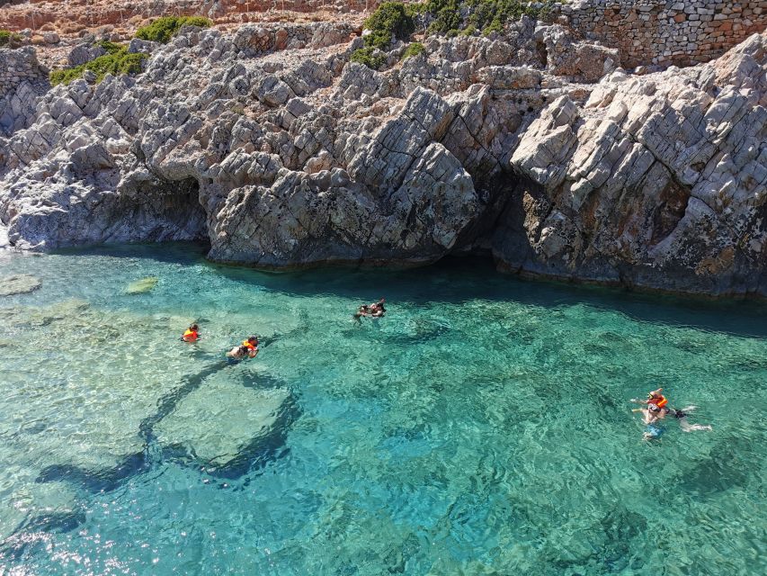 Chania: Menies Beach & Chironisia Bay Cruise with Snorkeling - The Boat Ride Experience: Comfort, Jump-Off Moments, and Onboard Snacks