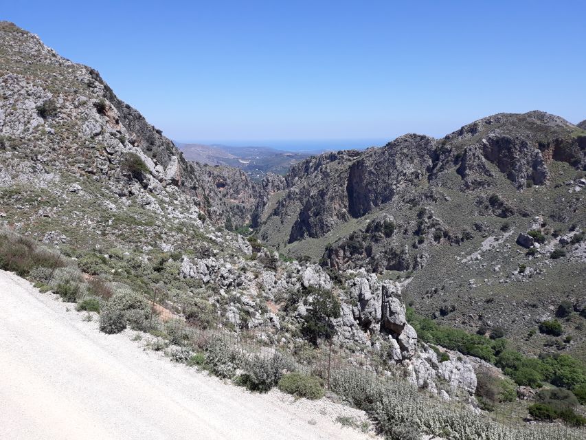 Chania: Milia Mountain Tour w/Lunch Olive Oil/Wine Tastings - Topolia Gorge and the drive back to Chania