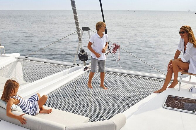 Chania: Morning Catamaran Cruise with Premium Lunch & Drinks - Sailing Toward Agioi Theodoroi, Photo Stop Plus a Real Swim Destination