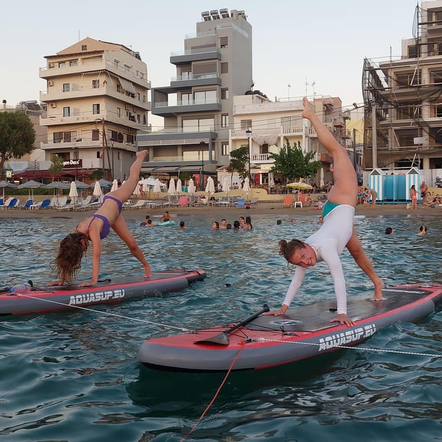 Chania: Morning or Sunset Stand-up Paddleboard Pilates - Itinerary Walkthrough: What Each Listed Step Really Means
