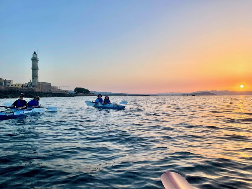 Chania: Morning Sea Kayak Tour Along the Coastline - Lazaretta island swim: the clearest payoff of the day