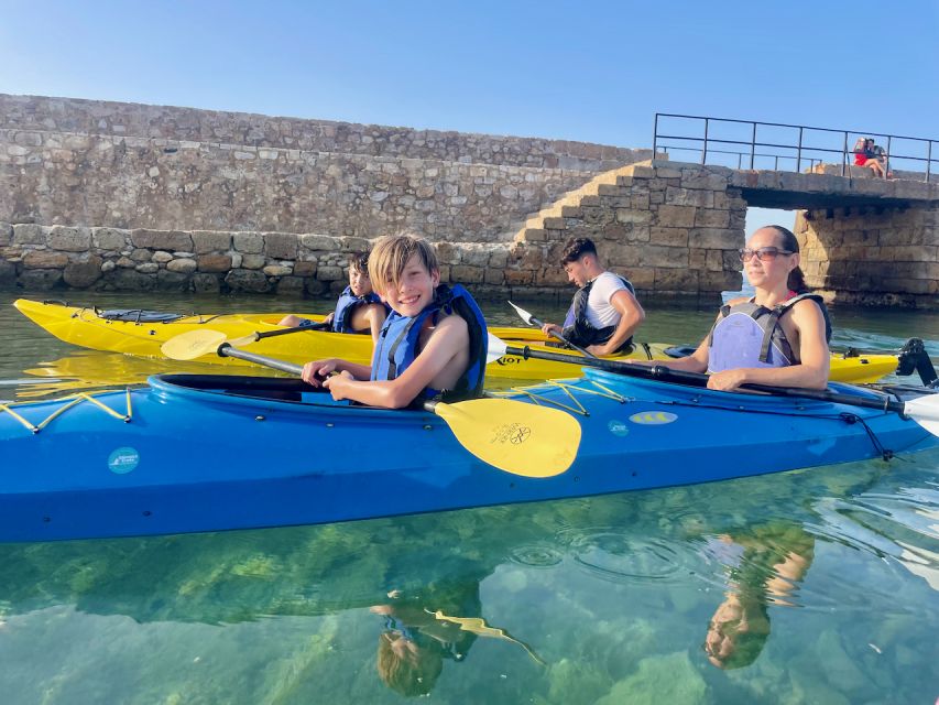 Chania: Morning Sea Kayak Tour Along the Coastline - Meeting at Honolulu Beach, right under the action