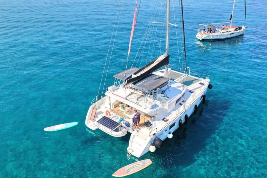 Chania Old Port: All-inclusive Catamaran Trip Agioi Theodori - Timing and logistics: how the half-day structure works