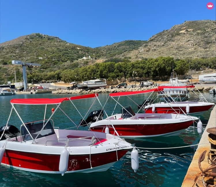 Chania Old Port: Boat Rental, Drive Yourself - Why driving your own boat in Chania feels so different
