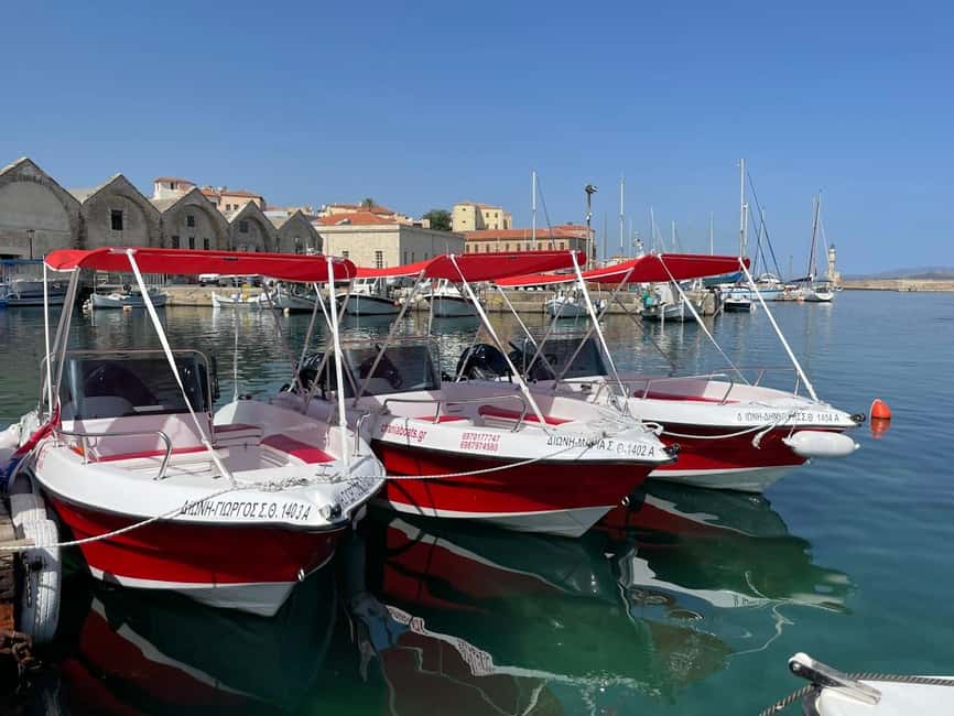 Chania Old Port: Boat Rental, Drive Yourself - Lazaretta: long swim time, easy pacing, and room to relax
