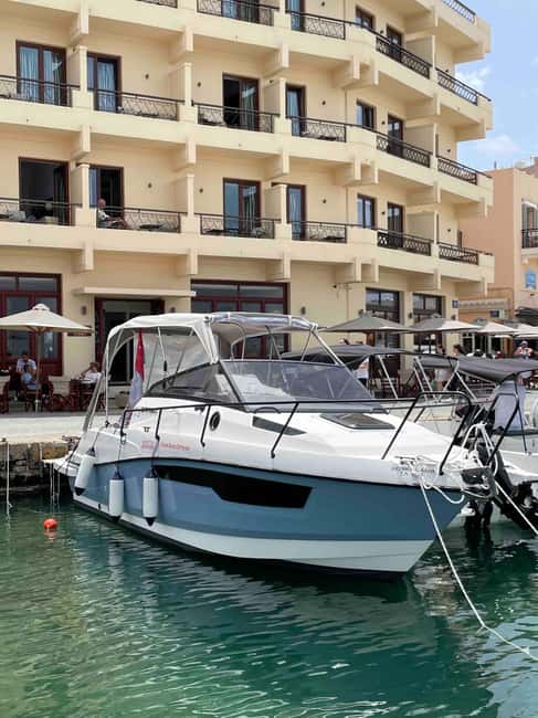 Chania Old Port: Boat Rental, Drive Yourself - Old Port start at Akti Enoseos 10, then get your bearings fast