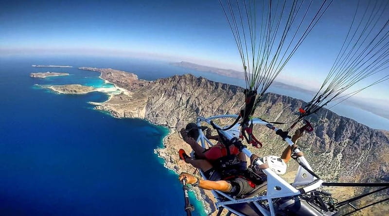 Chania: Paratriking Experience with a Professional Pilot - What 15 Minutes in the Air Really Means