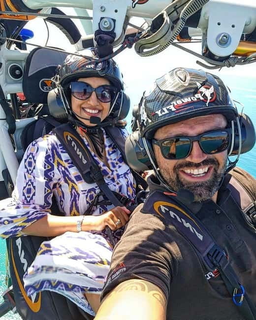 Chania: Paratriking Experience with a Professional Pilot - Wildlife Moment: Careta Careta Turtles From the Sky