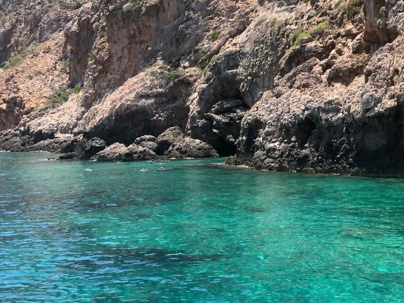Chania: Private Cruise with Sup Food & Unlimited Drinks - Ai Giannis Beach swim stop: the easy win early in the day