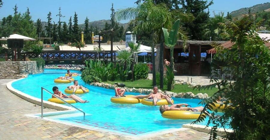 Chania & Rethymno:Limnoupolis Water Park with Lunch+Transfer - Hotel pickup and the ride to the park (transfer is optional)
