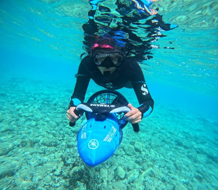 Chania: Sea Scooter Snorkeling boat tour - Key things to know before you book