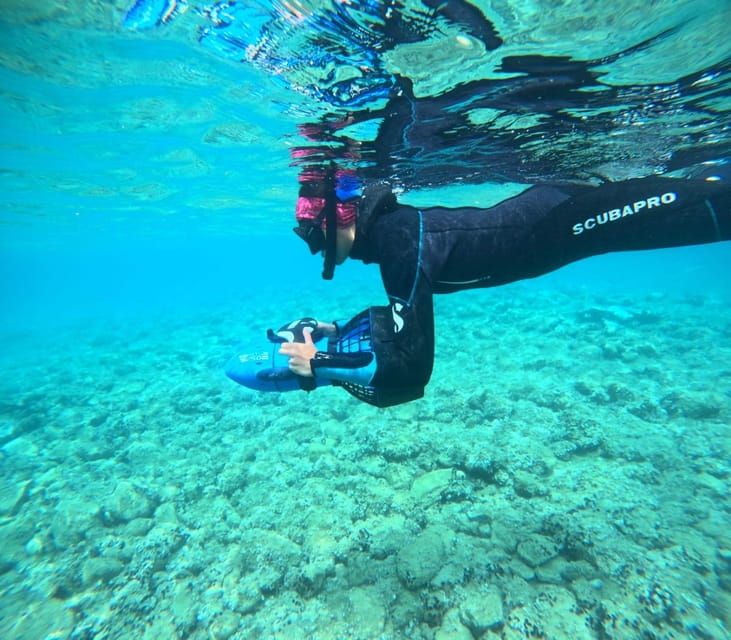 Chania: Sea Scooter Snorkeling boat tour - Optional SUP on the stop: when it makes sense