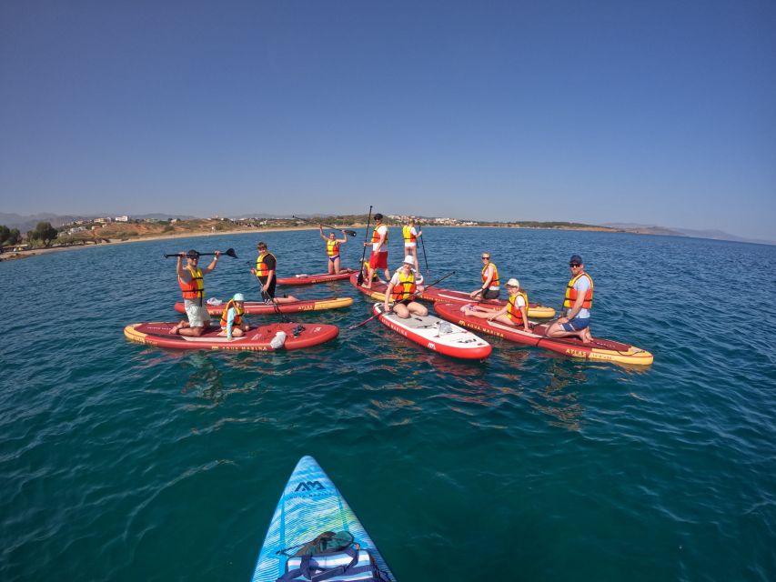 Chania: Stand-up Paddleboard Tour to Lazareta Island - The 2.5-hour SUP route: Chania views, White Mountains behind you, and calm water ahead