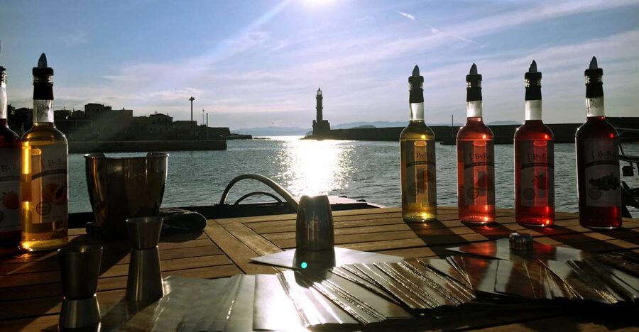 Chania: Wine, Food, and Sunset Tour with 3-Course Dinner - Old Venetian back streets and the Chania co-op stop
