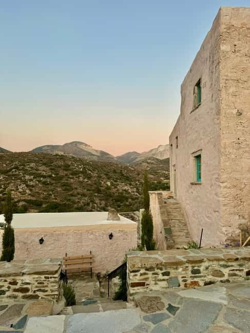 Classical guitar concert in a historic olive press - The Music Program: Bach to Theodorakis, Plus Nikos’s Naxos-Inspired Work