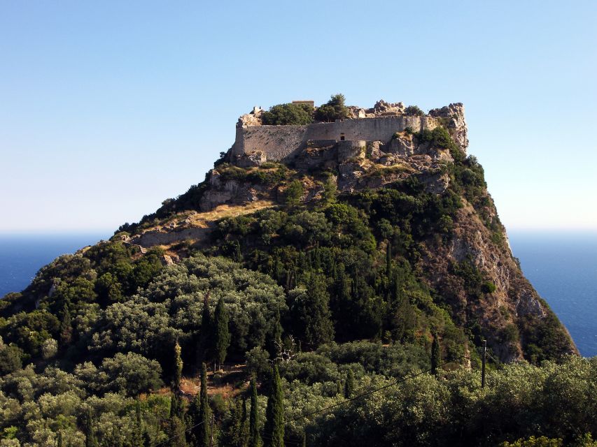 Corfu: Angel Castle Guided Hike and Sunset - Wine With the Sunset, Without Turning It Into a Party