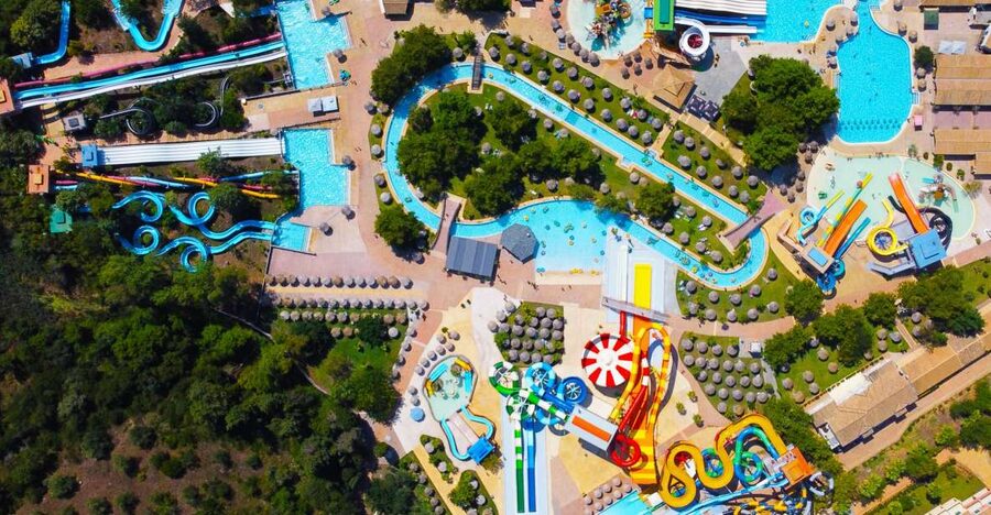 Corfu: Aqualand Water Park 1- or 2-Day Entry Tickets - The Slide Mix You Actually Care About, Flumes, Tubes, and a Wave Pool