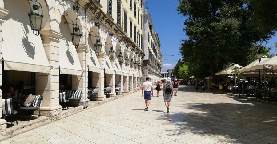 Corfu: Historic Buildings and Great Personalities Tour - Ionian Parliament and Ionian University, where the town gets political