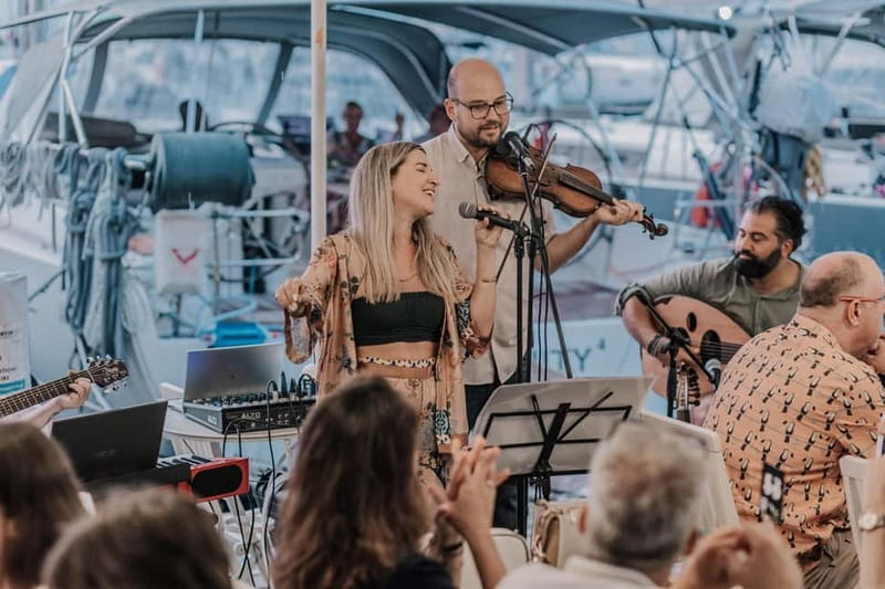 Corfu: Music Stories of a Corfiot Experience at the Marina - Sofia’s music stories: the evening has a point of view