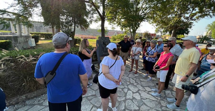 Corfu: Old Town Guided Walking Tour Small Group - Small-group pace, guide languages, and how to use this tour for planning