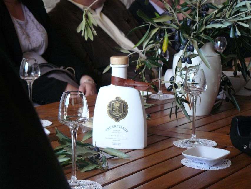 Corfu: Olive Oil Experience - The Governor's Olive Mill - Modern olive mill zone, prizes, and what the Governor brand claims