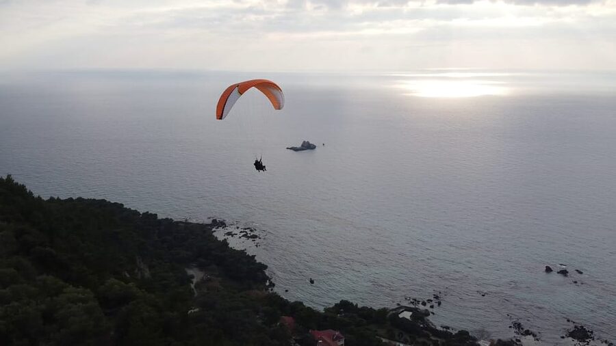 Corfu: Paragliding Tandem Flight Above Pelekas Town - Group size, timing, and how the staff keeps it smooth